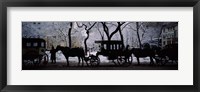 Horse Drawn Carriages, Chicago, Illinois Fine Art Print