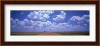 Clouds Over Prairie, Amarillo, TX Fine Art Print