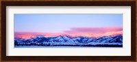 Bridger Mountains Sunset, Montana Fine Art Print