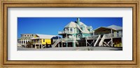 Beach Front Houses, Gulf Shores, Baldwin County, Alabama Fine Art Print