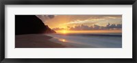 Kalalau Beach Sunset, Hawaii Fine Art Print