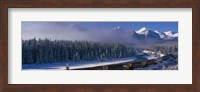 Train Banff National Park, Alberta, Canada Fine Art Print