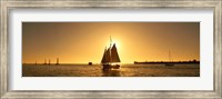 Sailboat in Key West, Florida Fine Art Print