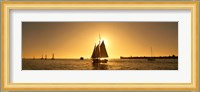 Sailboat in Key West, Florida Fine Art Print