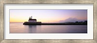 Lighthouse At The Waterfront, Duluth, Minnesota Fine Art Print