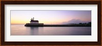 Lighthouse At The Waterfront, Duluth, Minnesota Fine Art Print