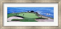 Golfers Pebble Beach, California Fine Art Print