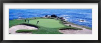 Golfers Pebble Beach, California Fine Art Print