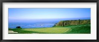 Pebble Beach Golf Course, Monterey County, California Framed Print