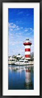 Harbour Town Lighthouse, Hilton Head Island, South Carolina Framed Print