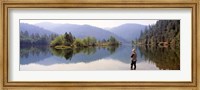 Fishing, Lewiston Lake, California Fine Art Print