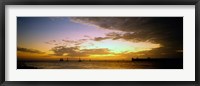 Key West Sea at Sunset, Monroe County, Florida Fine Art Print