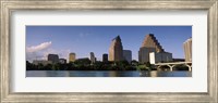 Waterfront Buildings in Austin, Texas Fine Art Print