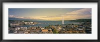 Lake Geneva, Switzerland Framed Print