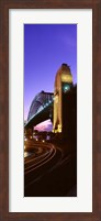 Australia, Sydney, Harbor Bridge (vertical) Fine Art Print