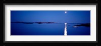 Full Moon in Bohuslan, Sweden Fine Art Print