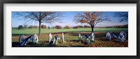 Cannons Valley Forge National Historical Park, PA Fine Art Print
