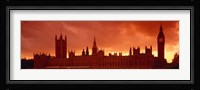 Houses of Parliament, London, England Fine Art Print