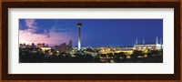 San Antonio Skyscrapers, Texas Fine Art Print