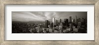 Los Angeles, California (black & white) Fine Art Print
