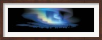 Northern Lights (blue sky) Fine Art Print