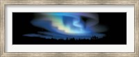 Northern Lights (blue sky) Fine Art Print