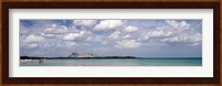 La Cinta Beach with Tavolara Island, San Teodoro, Italy Fine Art Print
