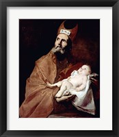 Saint Simeon with the Christ child Fine Art Print