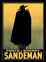 Porto & Sherry Sandeman 1931 Framed Print