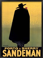 Porto & Sherry Sandeman 1931 Framed Print