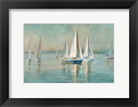 Sailboats at Sunrise Fine Art Print