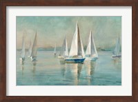 Sailboats at Sunrise Fine Art Print