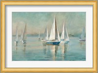 Sailboats at Sunrise Fine Art Print