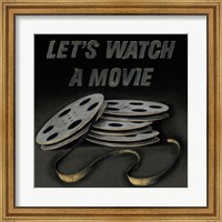 Lets Watch a Movie Fine Art Print