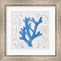 Sea Creature Coral Blue Fine Art Print