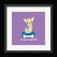 Good Dogs Chihuahua Bright Framed Print