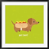 Good Dogs Dachshund Bright Fine Art Print