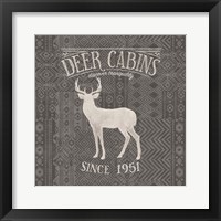 Soft Lodge III Dark Fine Art Print