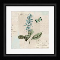 En Bleu VI Framed Print