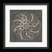 Rosette IV Gray Fine Art Print