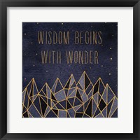 Written in the Stars I Framed Print