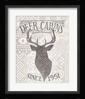 Soft Lodge VI Framed Print