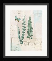 En Bleu VII Framed Print