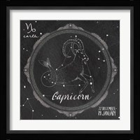 Night Sky Capricorn Framed Print