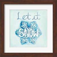 Snowflake Sayings I Fine Art Print
