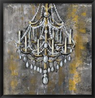 Vintage Chandelier I Fine Art Print