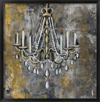 Vintage Chandelier II Fine Art Print