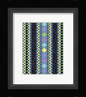 Vintage Stripe I Framed Print