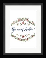 Flowers by Grace II Framed Print
