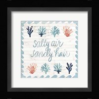 Coastal Inspire I Framed Print